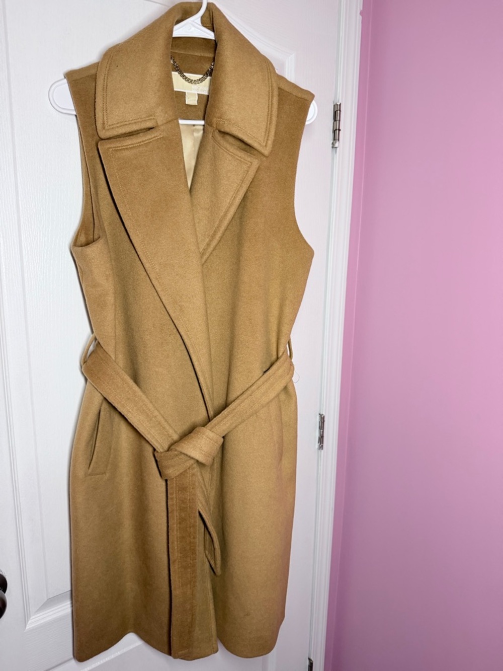 MICHAEL Michael Kors Camel Suede Fringe Hobo - Picture 7 of 8